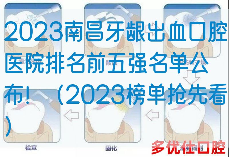 2023南昌牙龈出血口腔医院排名前五强名单公布！（2023榜单抢先看）