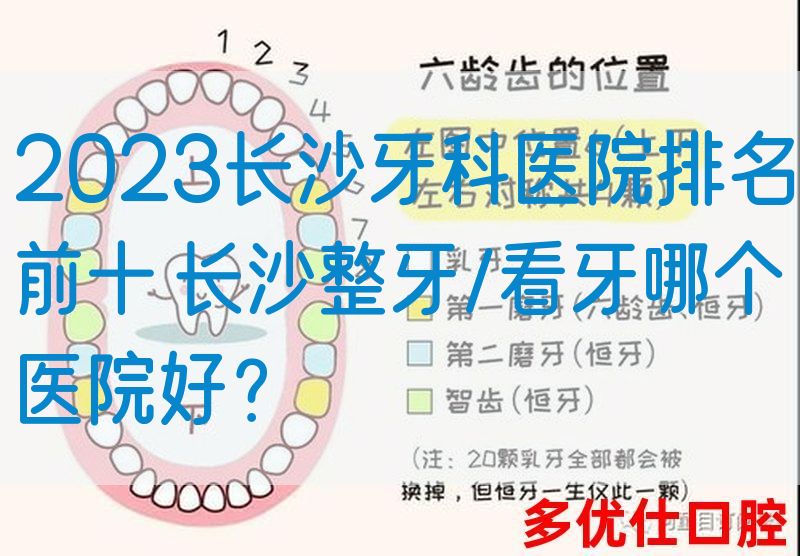 2023长沙牙科医院排名前十 长沙整牙/看牙哪个医院好？
