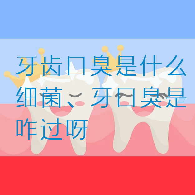 牙齿口臭是什么细菌、牙口臭是咋过呀