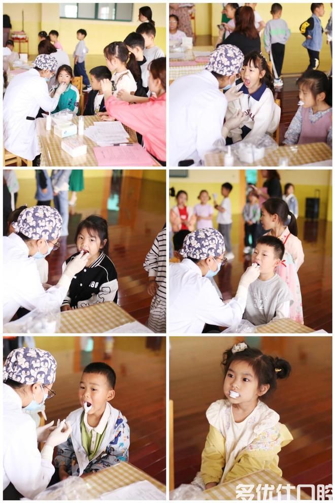 幼儿园涂氟活动——六安皓雪口腔关注幼儿牙齿健康(图3)