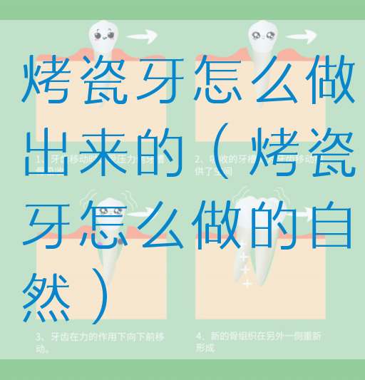 烤瓷牙怎么做出来的（烤瓷牙怎么做的自然）(图1)