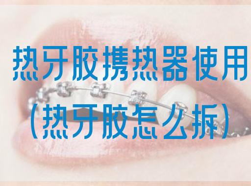 热牙胶携热器使用（热牙胶怎么拆）