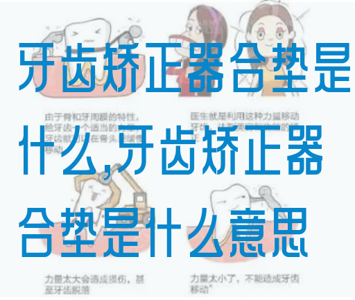 牙齿矫正器合垫是什么,牙齿矫正器合垫是什么意思(图1)